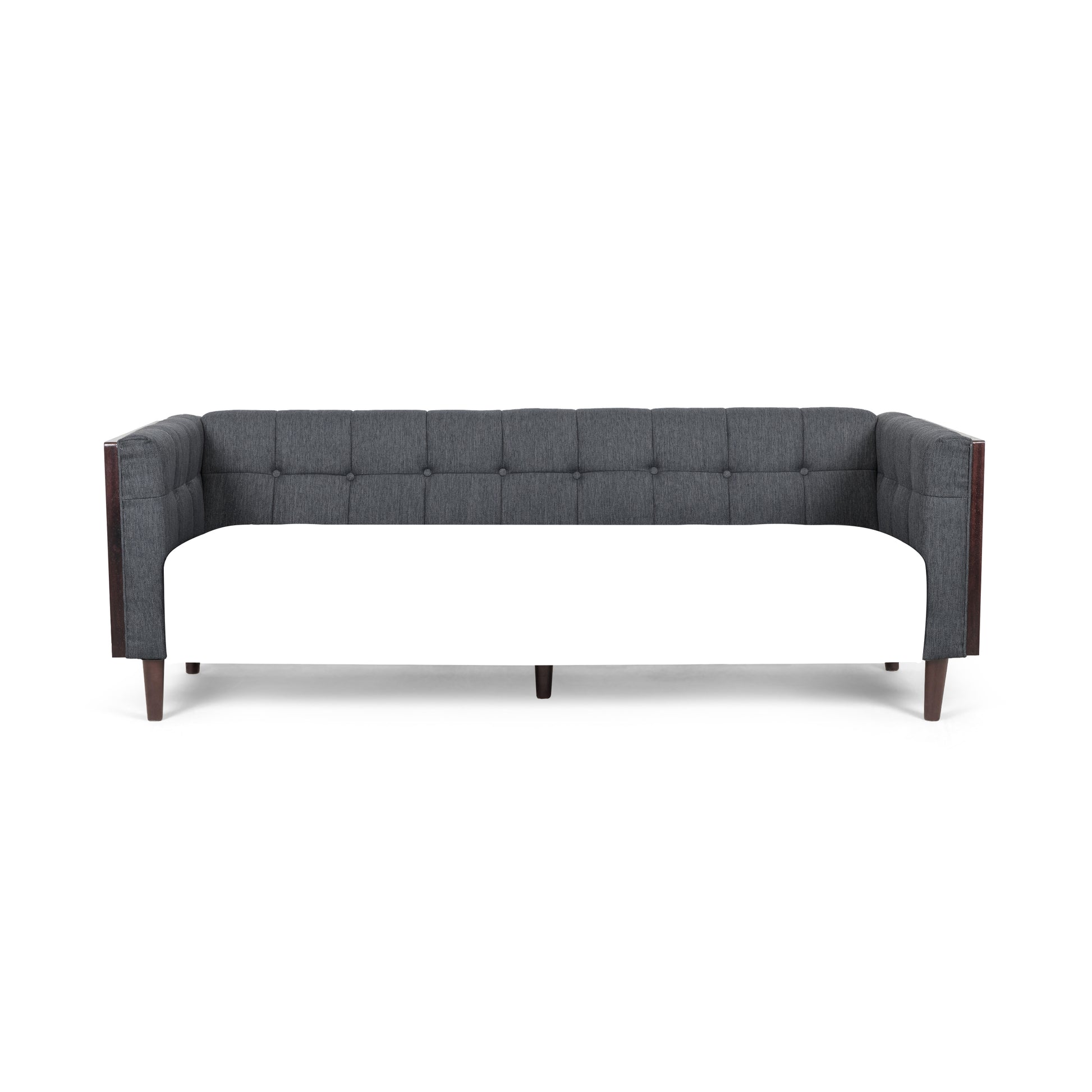 3 Seater Sofa Charcoal Fabric