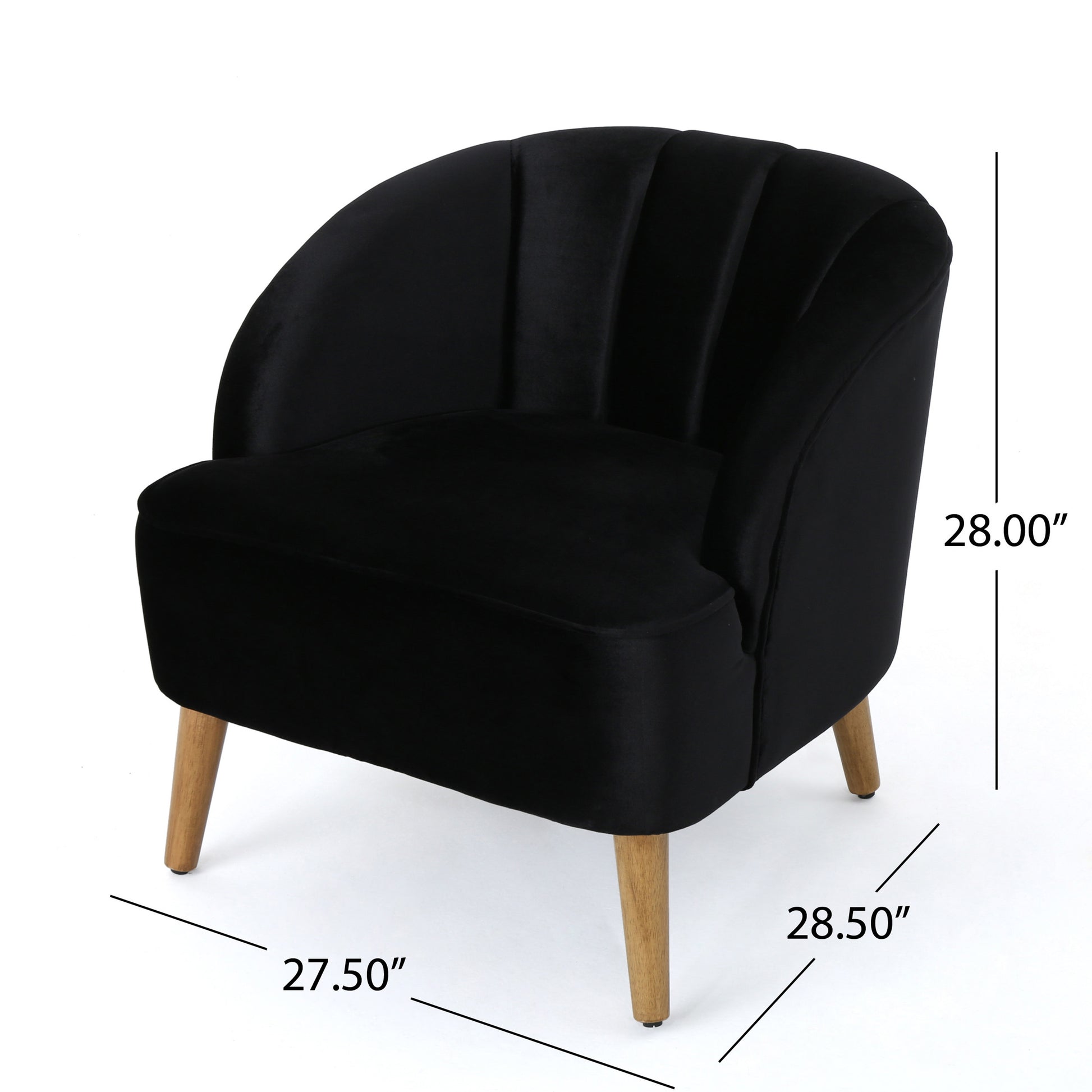 Chair Black Altay Velvet