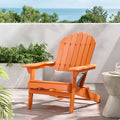 Malibu Adirondack Chair Tangerine Acacia Wood