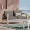 Cape Coral Kd Seat Khaki Aluminium