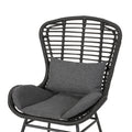 La Habra Chair Grey Iron Plastic