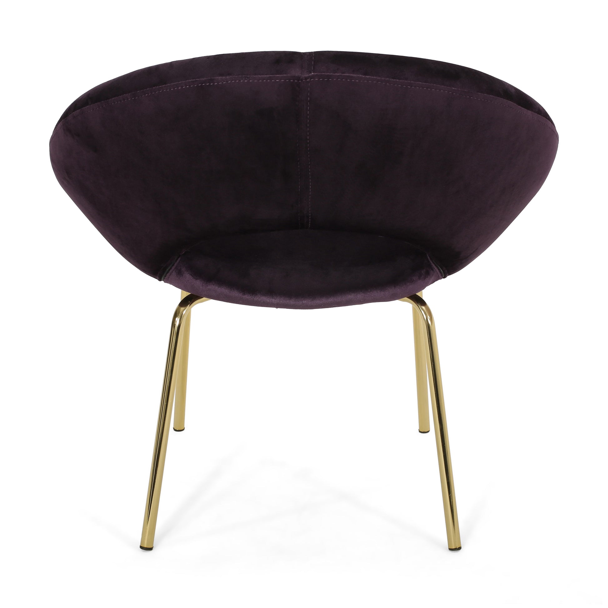 Leisure Chair Black Berry Velvet