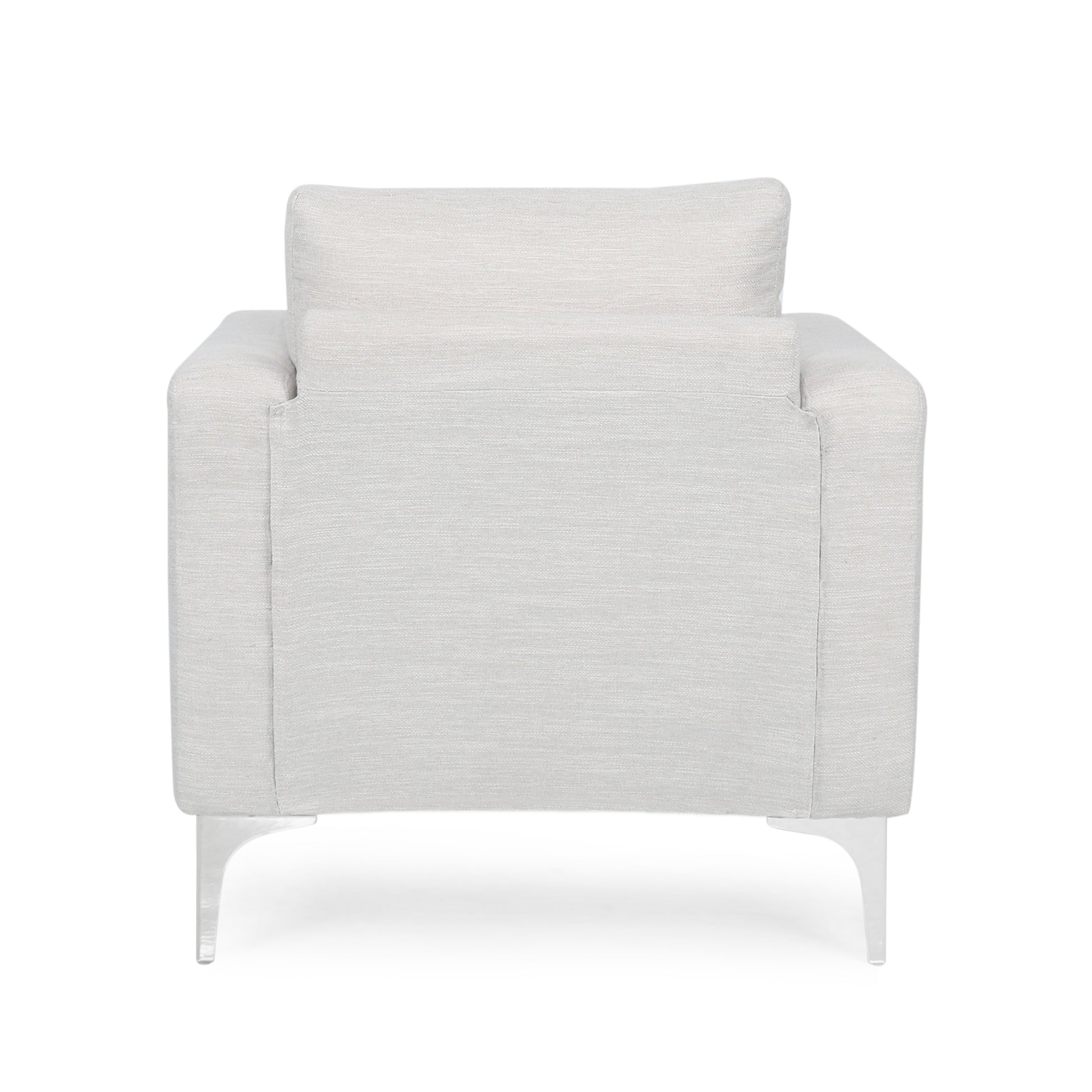 Club Chair Beige Fabric