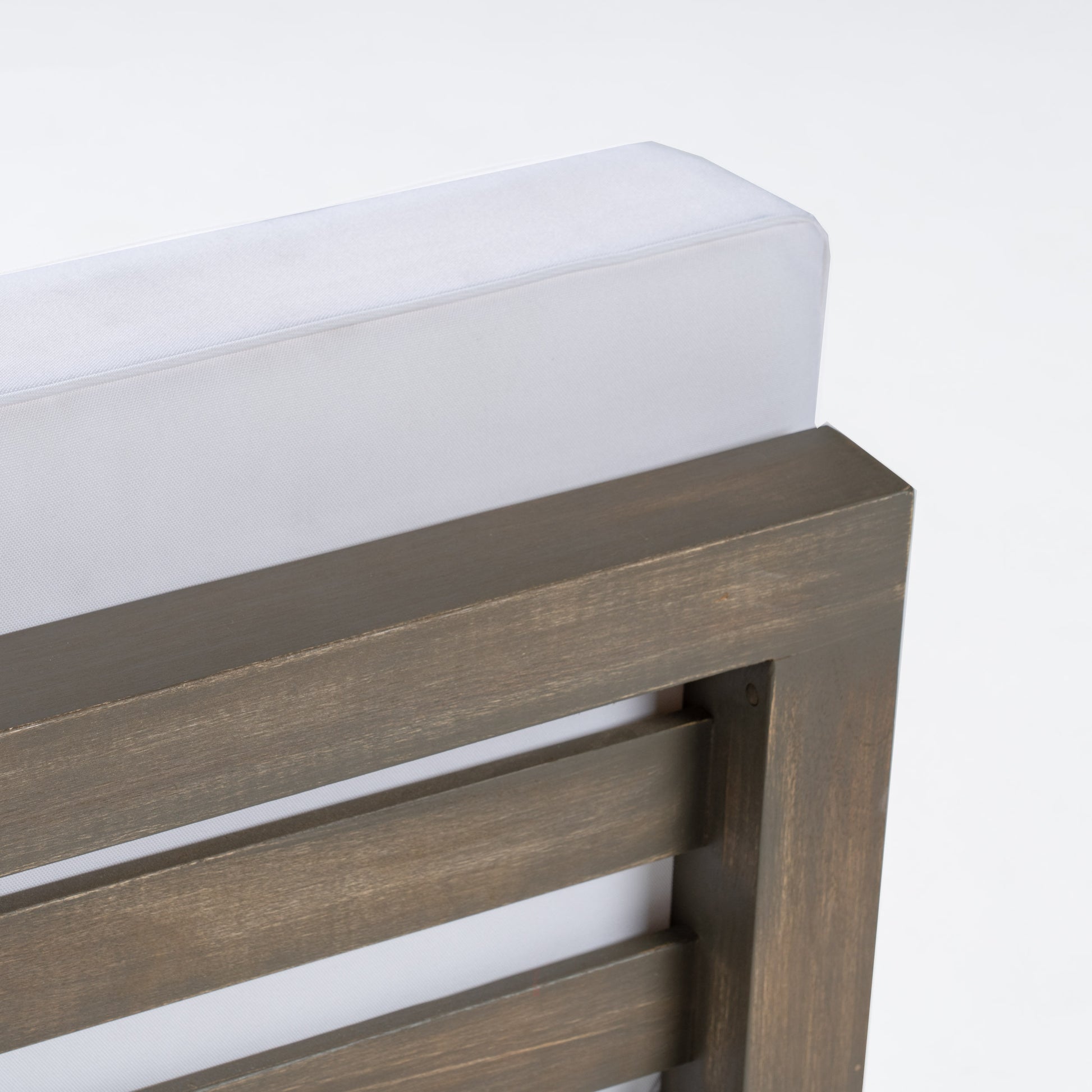 Oana 3 Pieceseat Set With Coffee Table, White White Acacia Wood