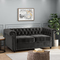 Seat Black Velvet 2 Seat