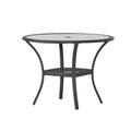 San Pico Table Grey Rattan