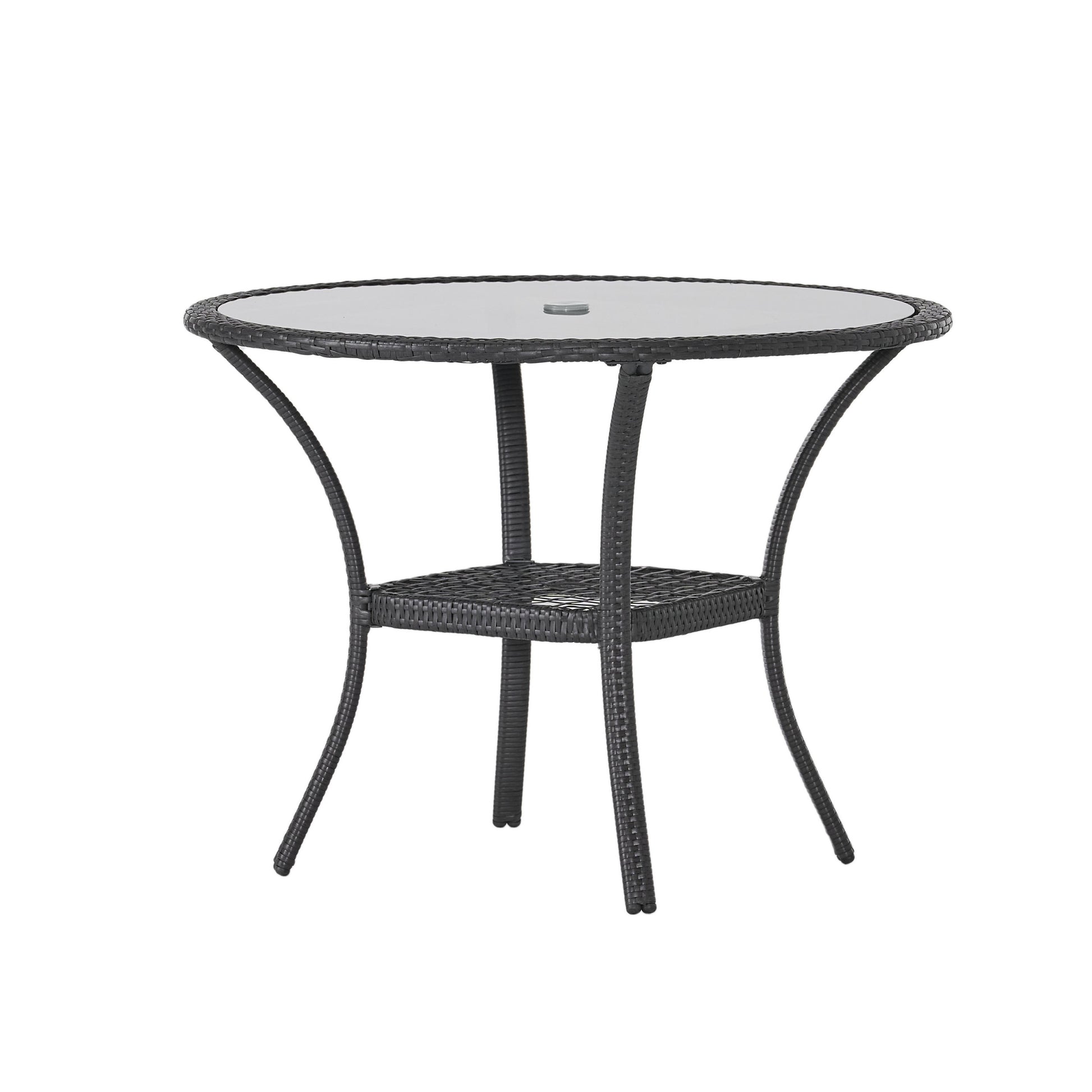 San Pico Table Grey Rattan