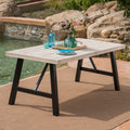 Bettina Dining Table Grey Acacia Wood