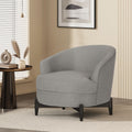 Club Chair Gray Fabric