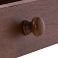 Desk Walnut Solid Wood Mdf