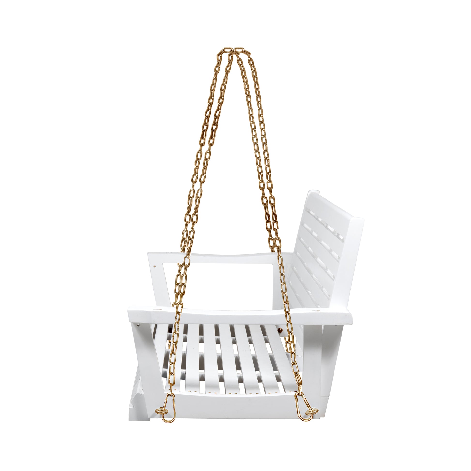 Tasmania Porch Swing White Acacia Wood