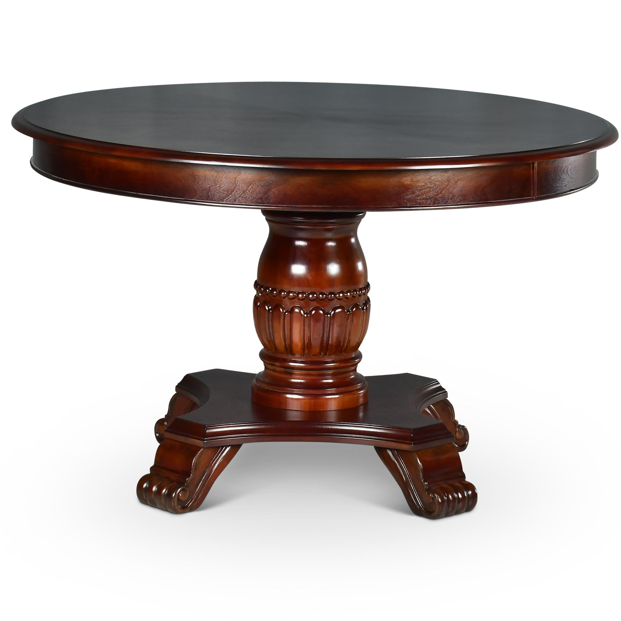 Tournament Dining Table Dark Brown Dark Brown Wood