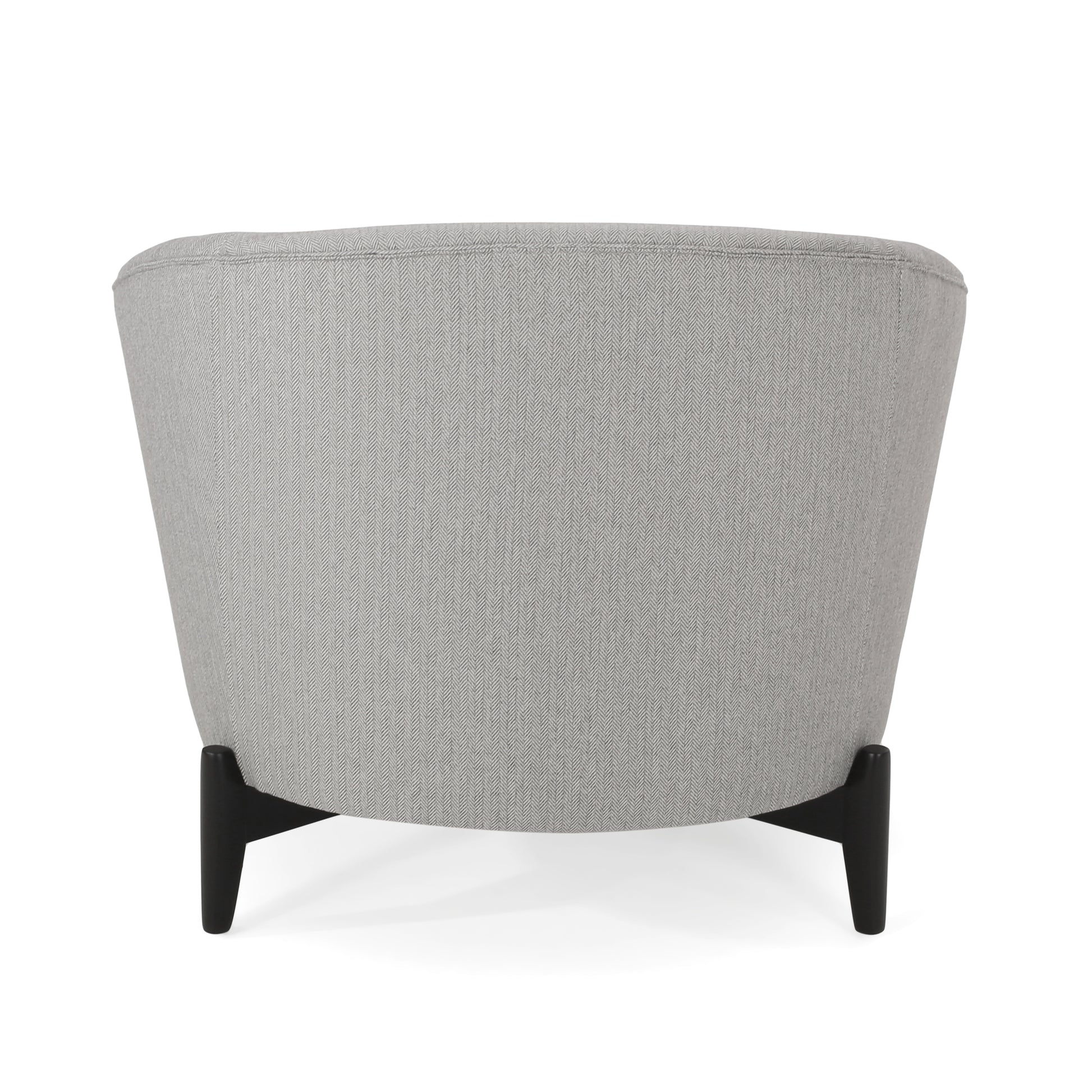 Club Chair Gray Fabric