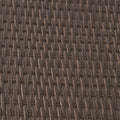 Puerta Accent Table Brown Pe Rattan Iron