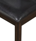 Ally Side Chair Set Of 2 Antique Charcoal Dark Brown Wood