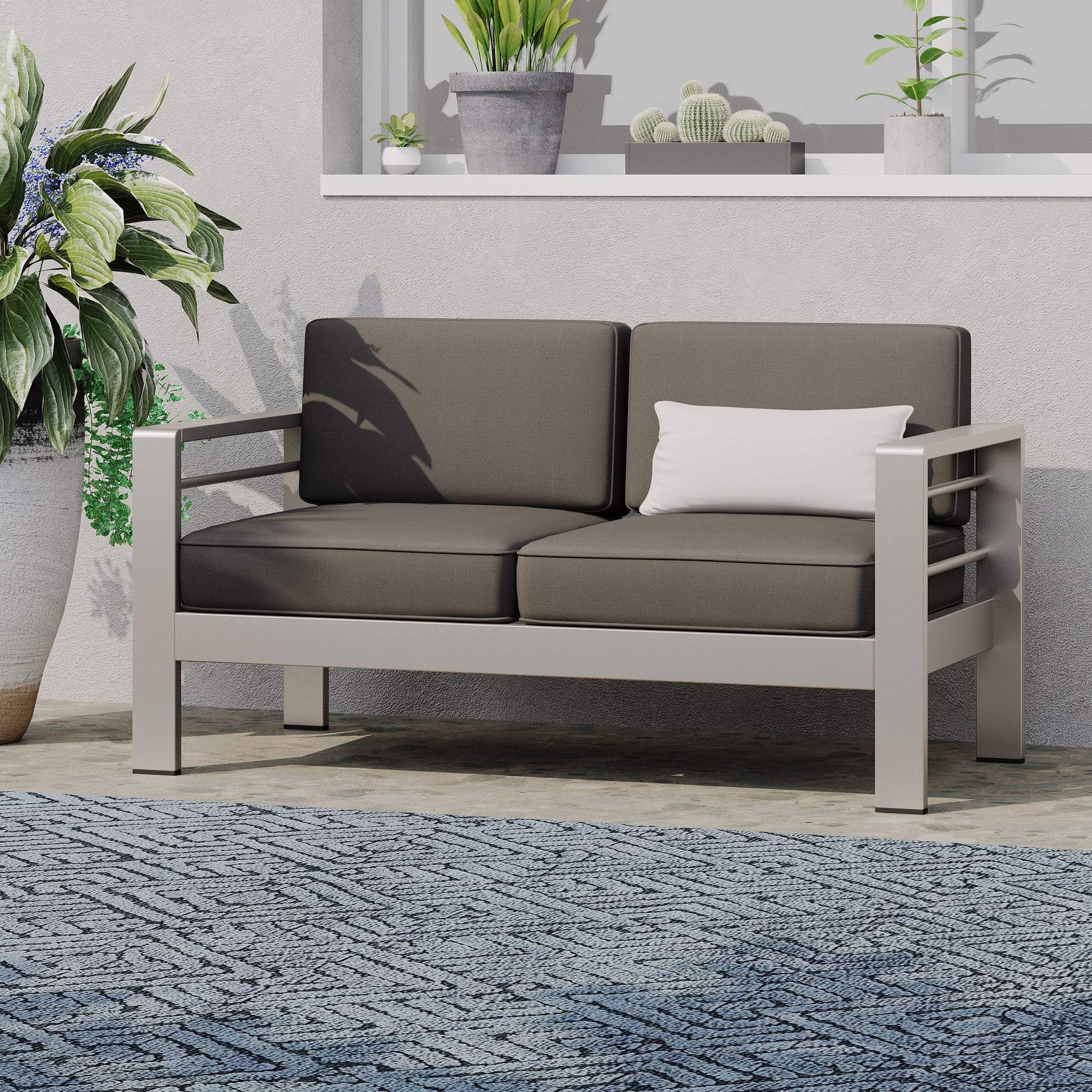 Cape Coral Kd Seat Khaki Aluminium