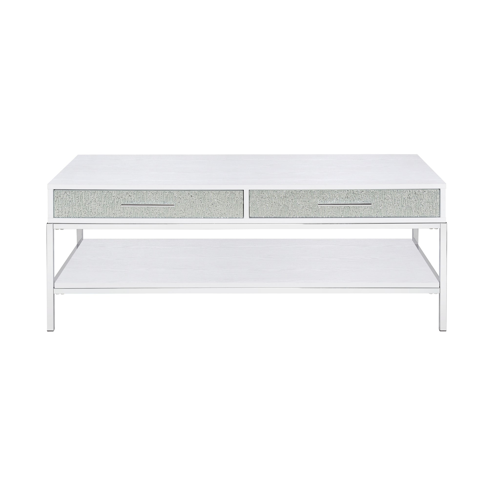 Mirage Coffee Table White White Wood