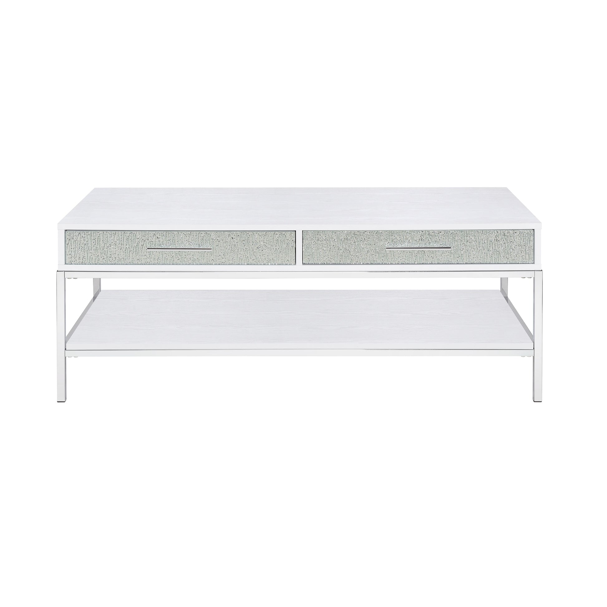 Mirage Coffee Table White White Wood