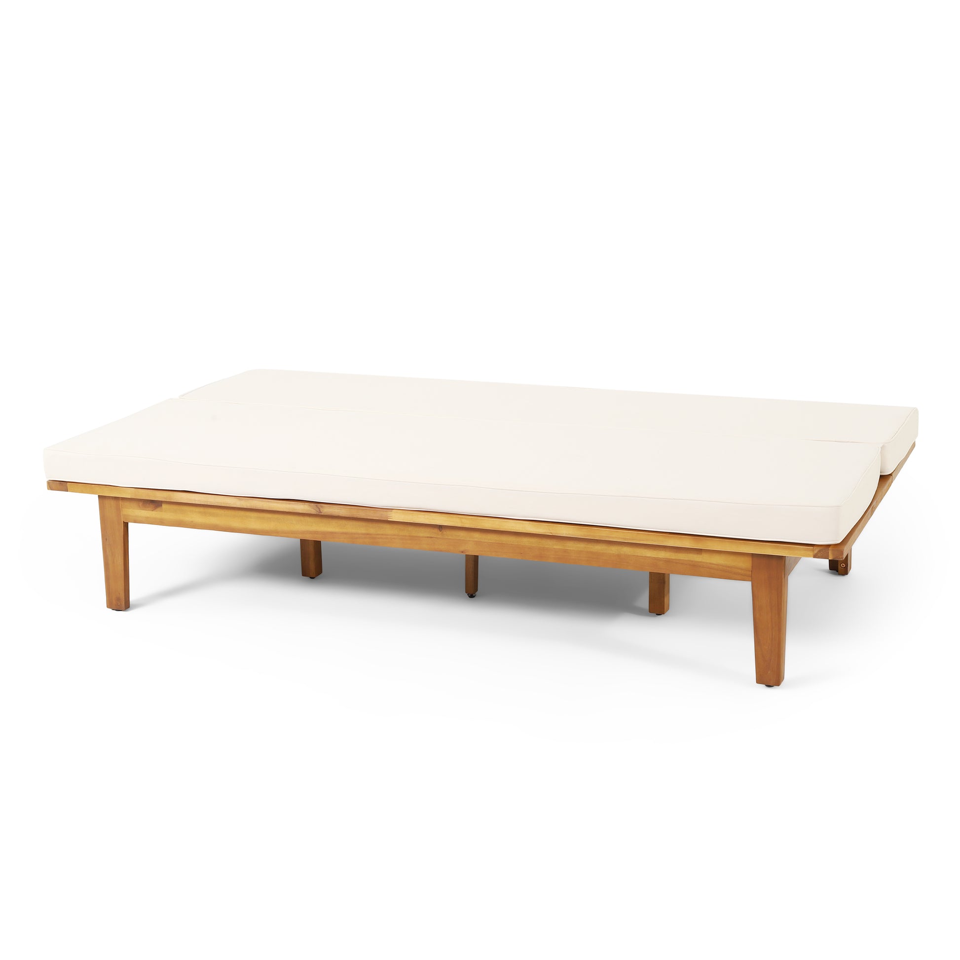 Jill Daybed Beige Acacia Wood