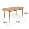 Stamford 71 Teak Acacia Wood