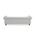 Sofa 3 Seater Grey Fabric