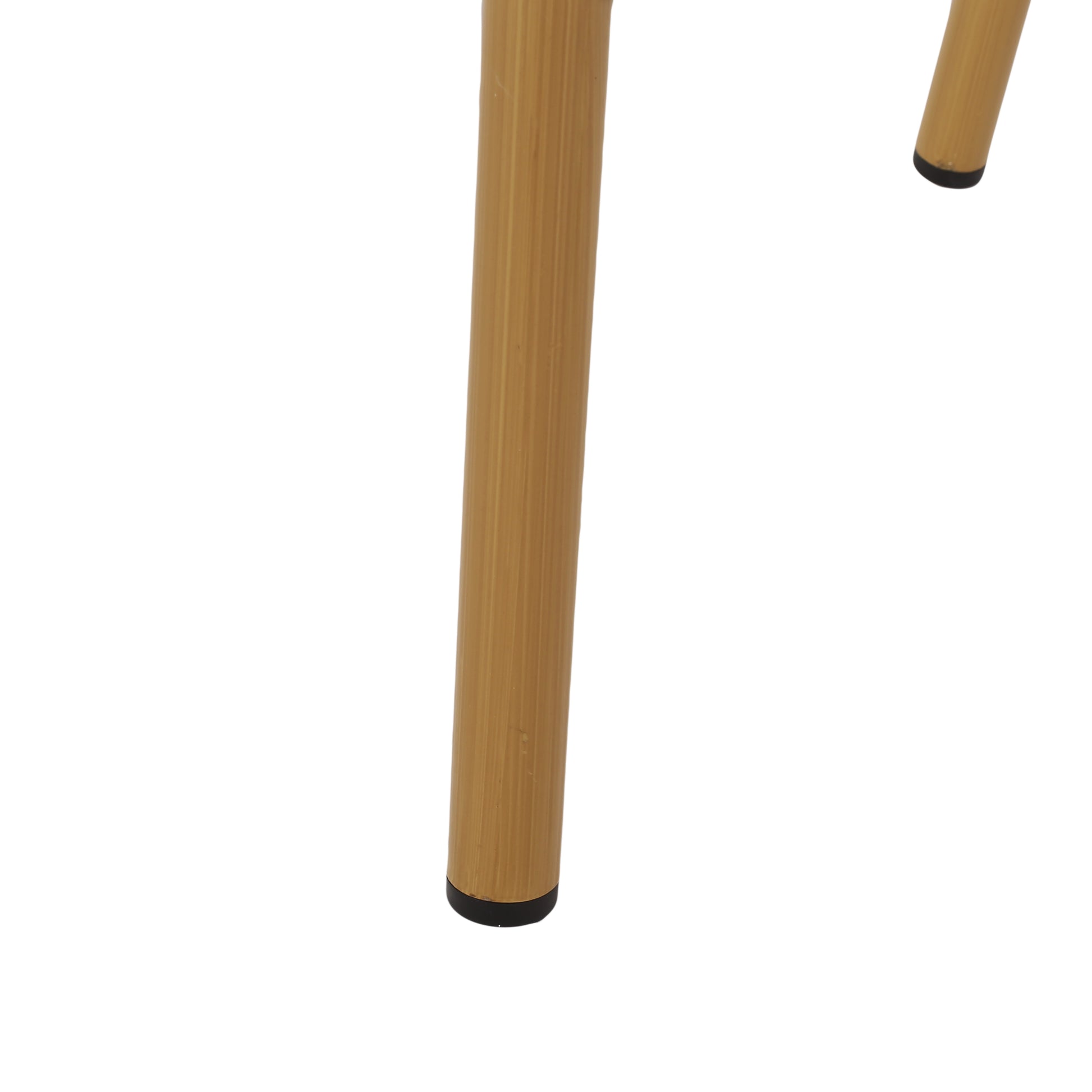 French Bistro Chair Brown White Rattan