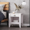 Side Table White Mdf