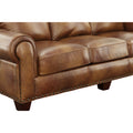 Silverado 4 Piece Living Room Set Dark Brown Dark Brown Leather