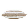 Coronado Stripe Square Pillow Set Of 2 Brown Fabric