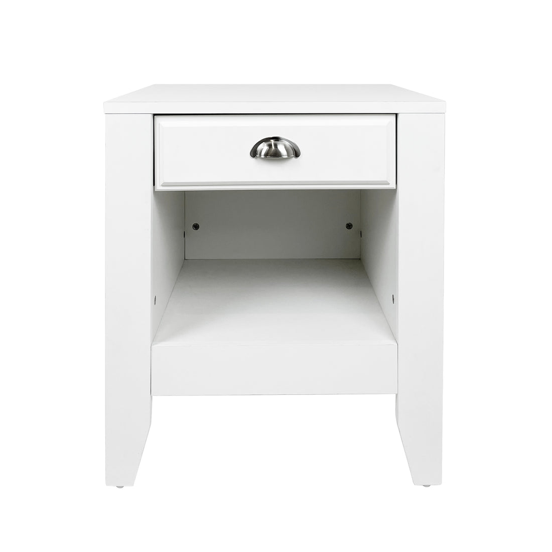 Side Table White Mdf