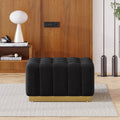 Ottoman Black Velvet