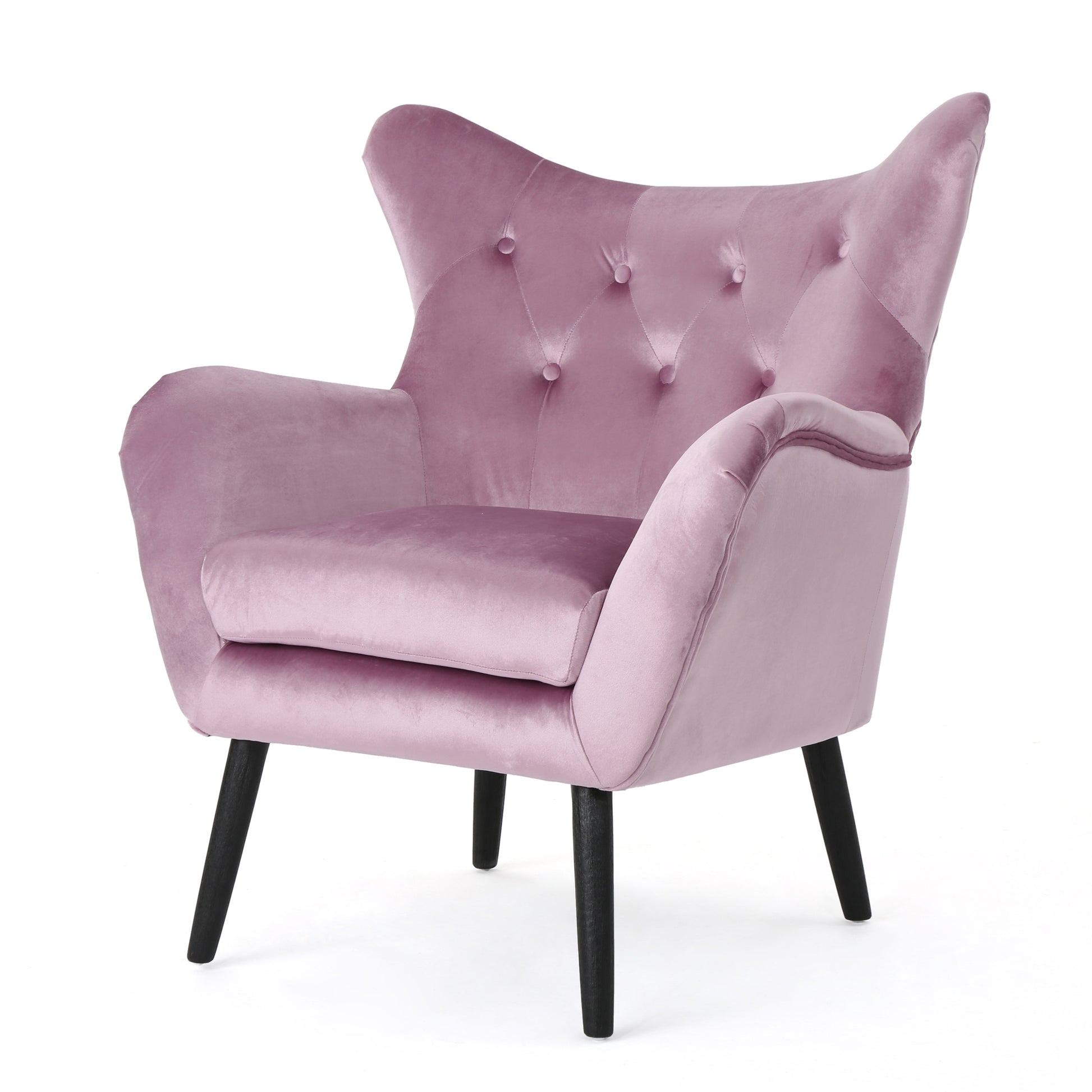Arm Chair Lavender Velvet