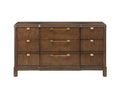 Milan Dresser Dark Brown Dark Brown Wood