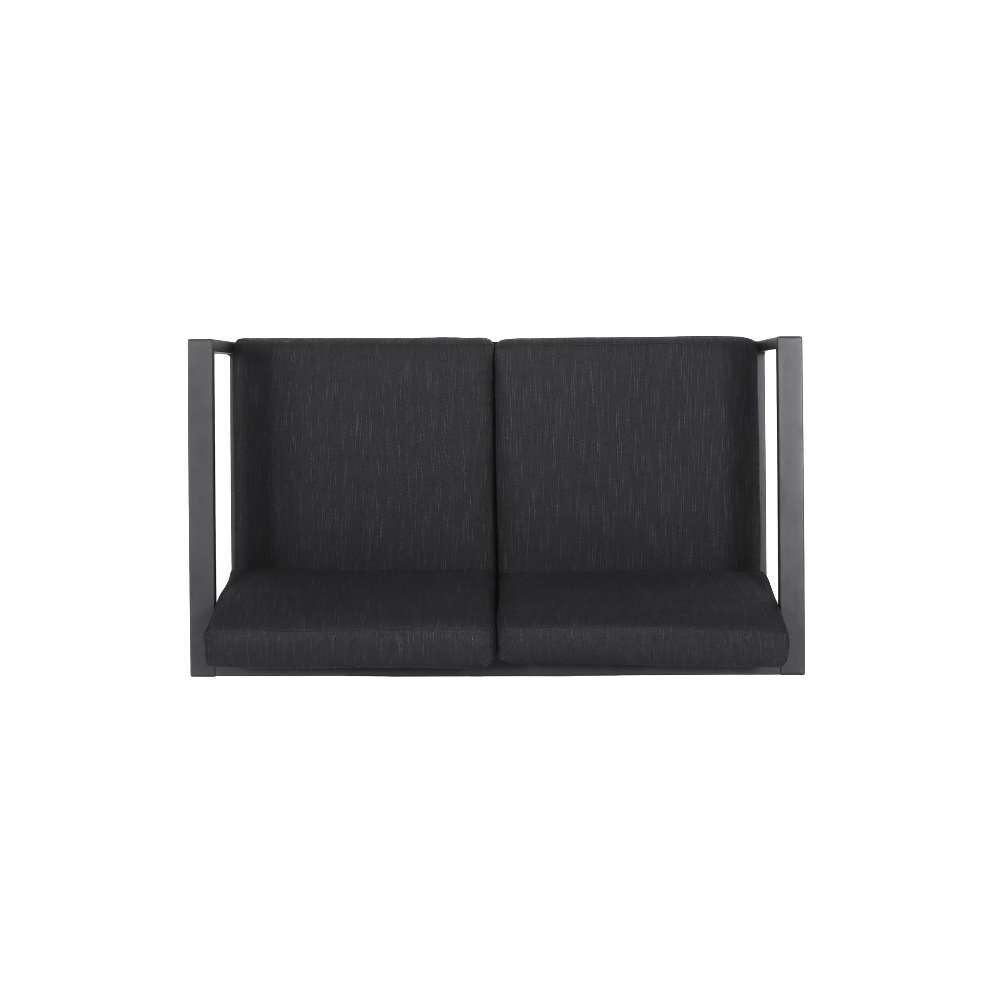 Navan 4 Pc Chat Set Dark Gray Aluminium