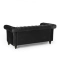 Seat Black Velvet 2 Seat