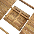 Wilson Expandable Dining Table Teak Acacia Wood