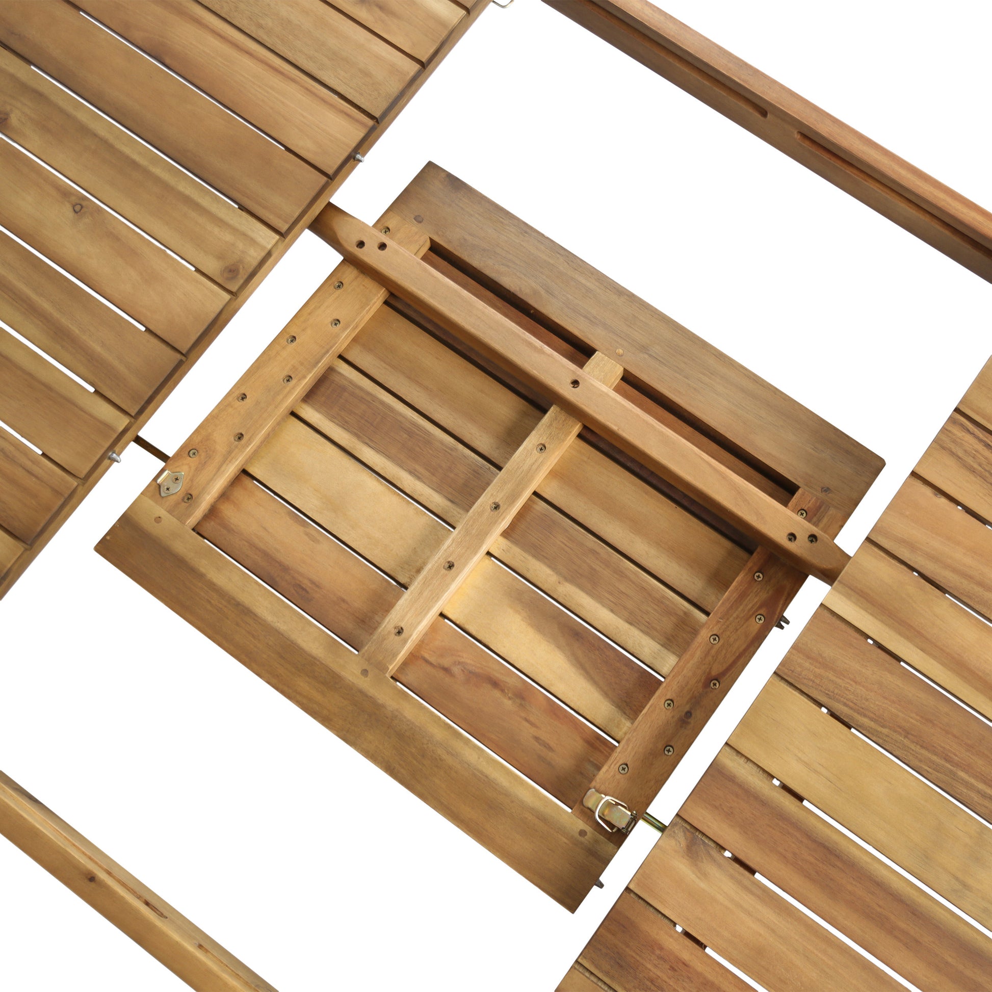 Wilson Expandable Dining Table Teak Acacia Wood
