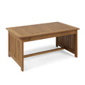 Casa Acacia Coffee Table Brown Antique Bronze Wood