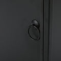 Metal Tank Holder Matte Black Iron