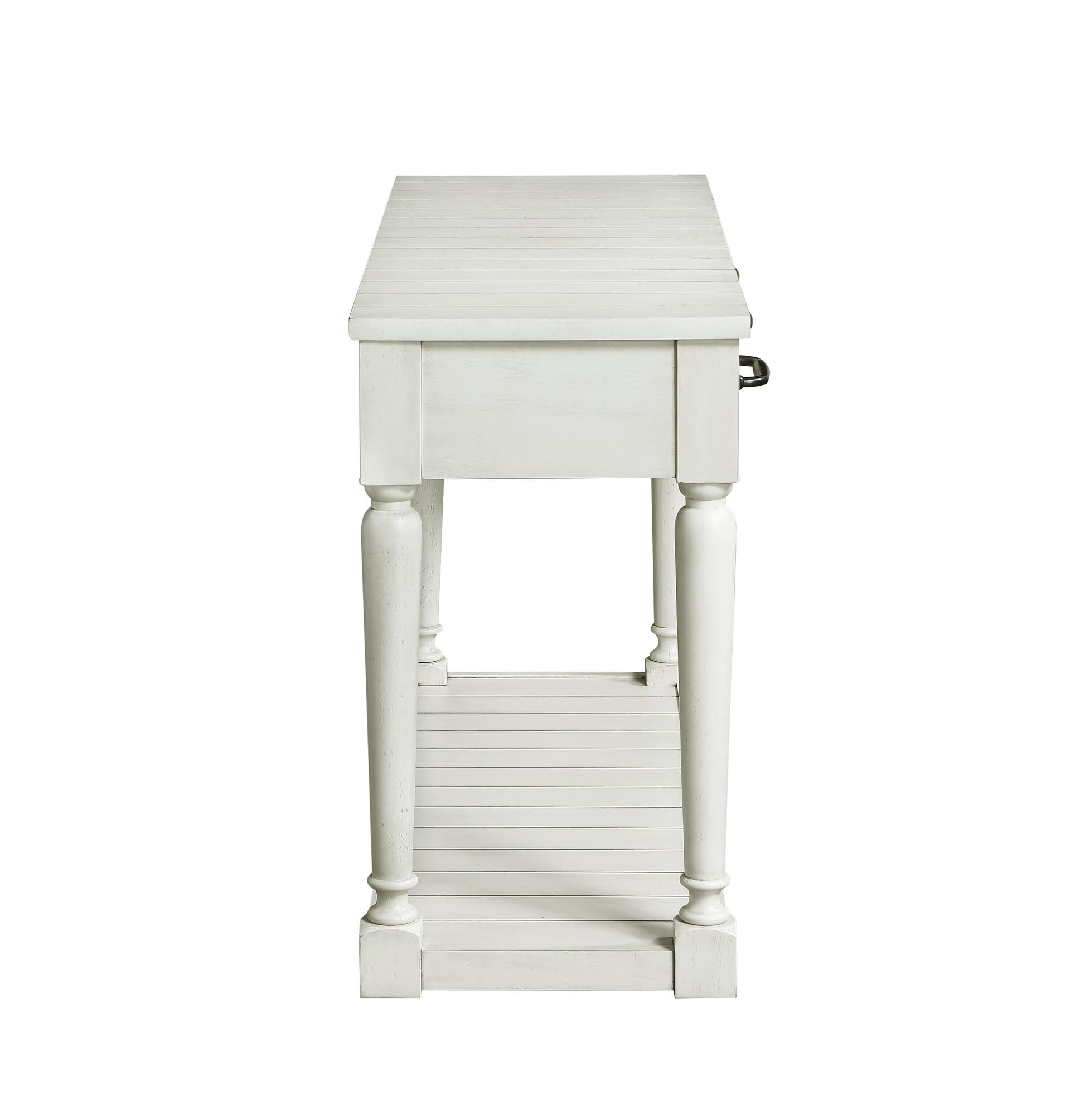 Hemingway Sofa Table White White Wood