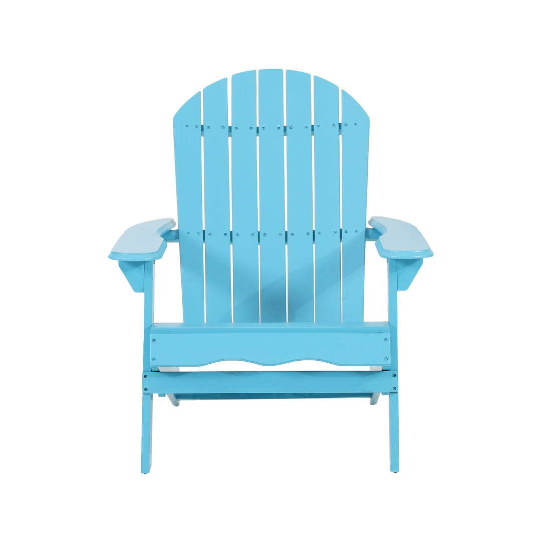 Malibu Adirondack Chair Blue Acacia Wood