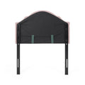 Twin Size Headboard Twin Blush Fabric