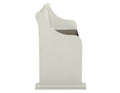 Joanna Bench With Back White White Wood