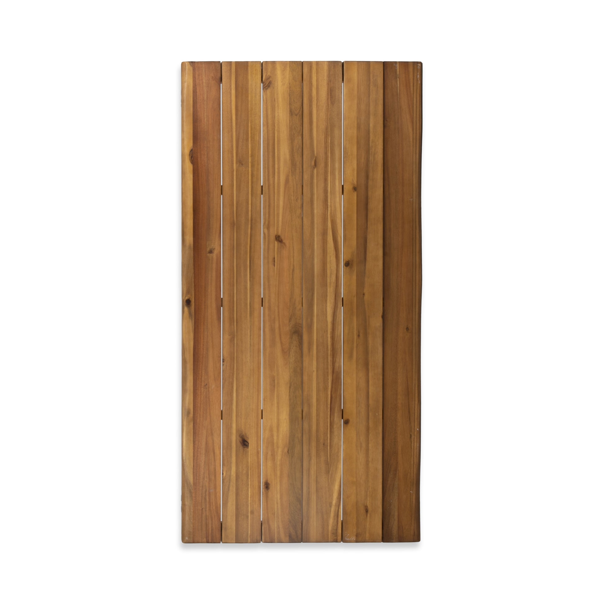 Zion Industrial Wood And Metal Rectangular Dining Table Teak Wood